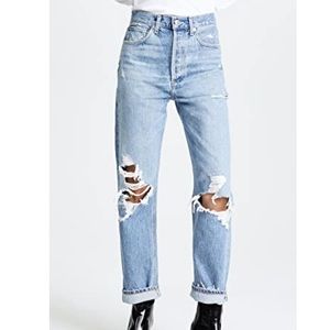AGOLDE 90s fit mid rise loose fit jeans